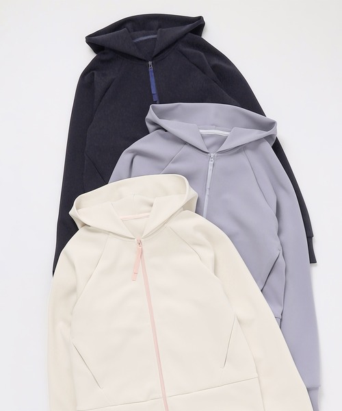 Chacott（チャコット）の「UVフーデットジャケット（カバーオール