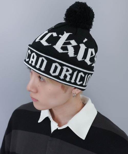 Dickies/ディッキーズ】ジャガードニットキャップ/ボンボン付き/ユニ