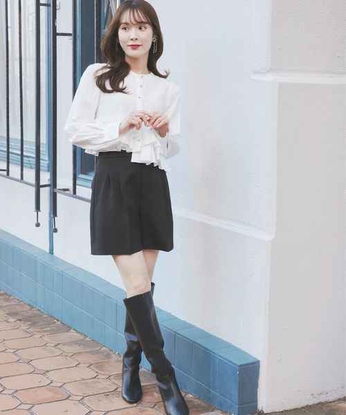 CELFORD（セルフォード）の「バリエーションタックショートパンツ