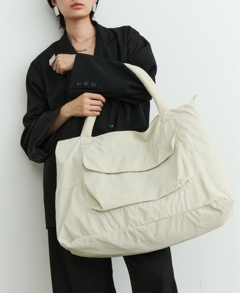 ロングセラー】大容量軽量ナイロントート/トラベルバッグ（トート