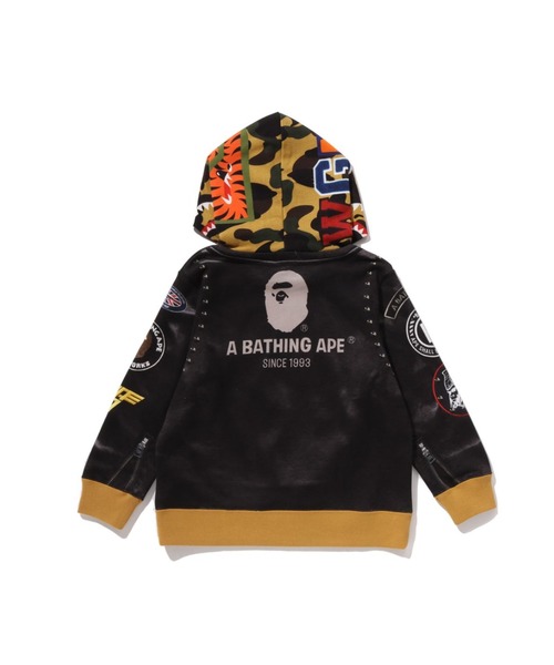 A BATHING APE（アベイシングエイプ）の「LEATHER JACKET PRINT SHARK