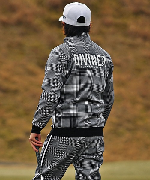 DIVINER GOLF】ゴルフ セットアップ メンズ スタンドジャケット