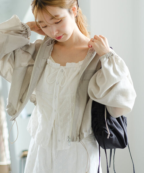 Kastane（カスタネ）の「*【2サイズ展開】シアーパーカー（パーカー