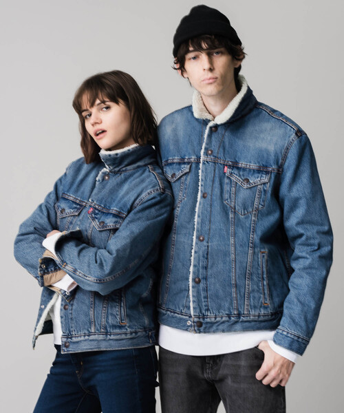 セール】Levi's/リーバイス TYPEⅢデニムボアジャケット MUSTARD