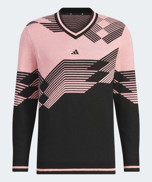 セール】アーカイブグラフィック Vネック長袖セーター【adidas Golf