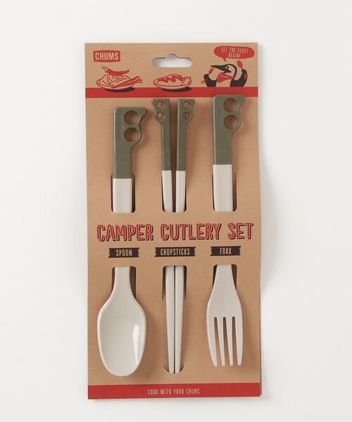 チャムス アウトドア用カトラリー 限定 6本セット チャムス アウトドア