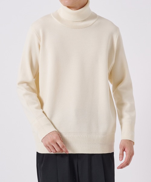 新・奇跡のタートルネックニット/着心地抜群/驚くべき肌触り（ニット