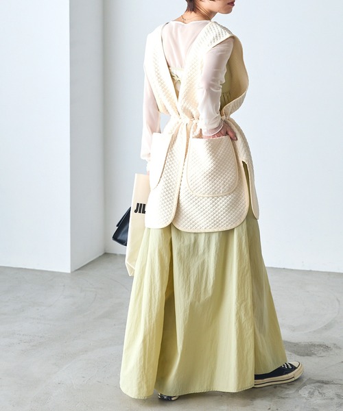 forksy.（フォルクシー）の「【forksy.】ウエストドロストキルティング