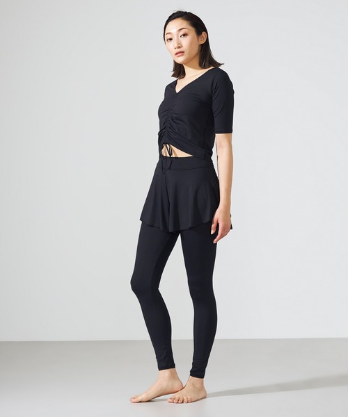 Chacott（チャコット）の「ショートパンツ付きレギンス（レギンス