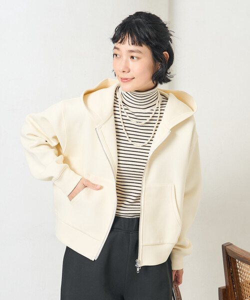 セール】【セットアイテム】ボンディング ショートジップパーカー