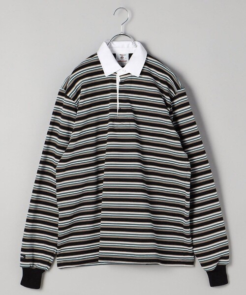 限定展開 BARBARIAN/バーバリアン HW RugbyCollar L/S shirt