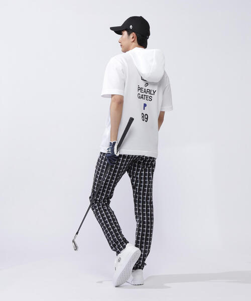 PEARLY GATES（パーリーゲイツ）の「【PEARLY GATES】ネオワッフル半袖