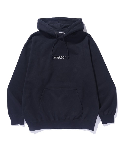 XLARGE（エクストララージ）の「STANDARD LOGO HOODED SWEATSHIRT