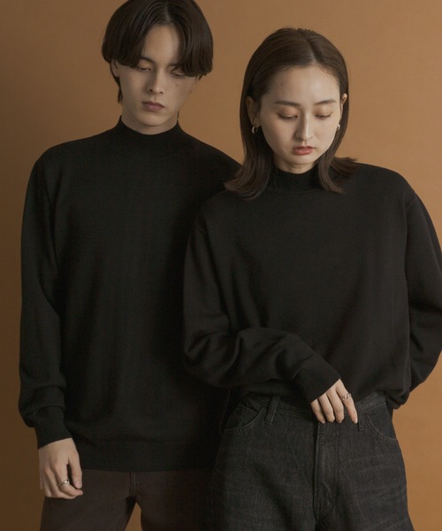 セール】『一部WEB限定カラー』『洗濯可/毛玉防止』ストレッチモック