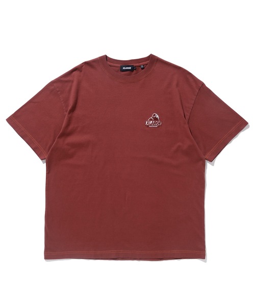 XLARGE（エクストララージ）の「OVERDYE SLANTED OG S/S TEE/加工 ロゴ