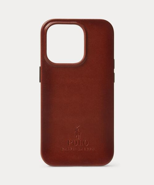 POLO RALPH LAUREN（ポロ ラルフ ローレン）の「レザー MagSafe iPhone
