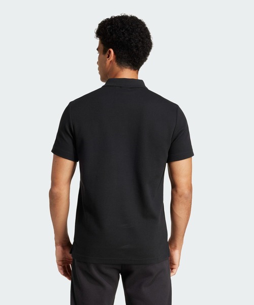 セール】オールブラックス エッセンシャルズ ワッフル ポロシャツ