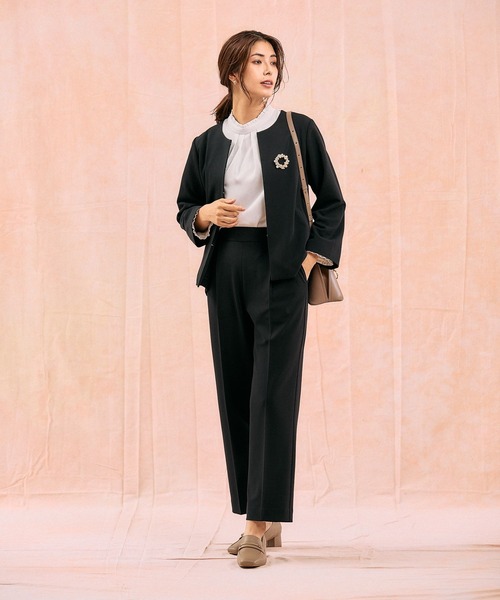 スゴラクストレッチクルージャケット3点セット/ 581024（セットアップ