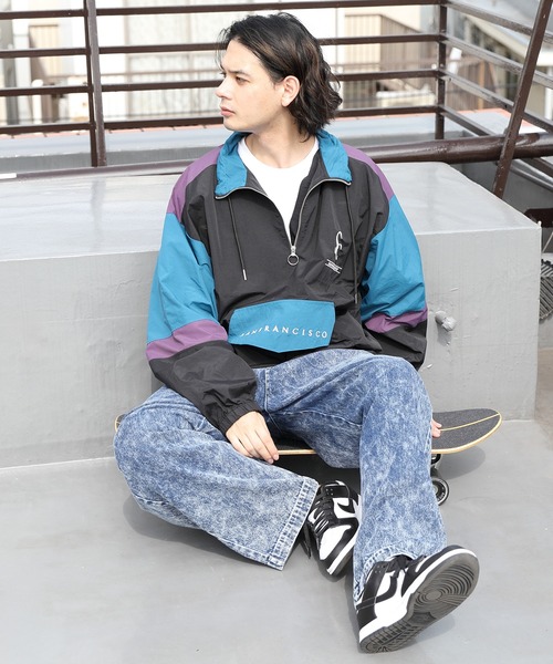 8(eight)（エイト）の「ナイロンハーフZIPブルゾン（ブルゾン）」 - WEAR