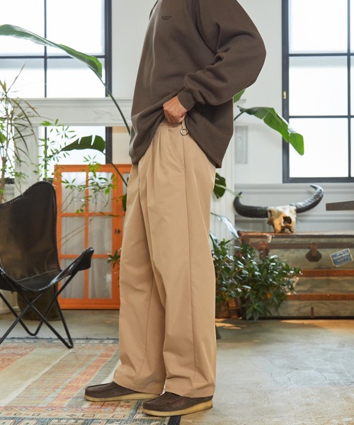 セットアップ対応】マルチファンクショナル ツータック ワイド