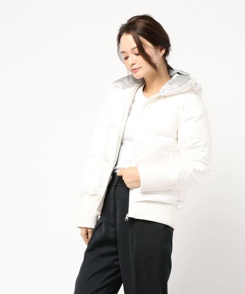 JUN&ROPE'（ジュンアンドロペ）の「フーデッドダウンブルゾン（ダウン