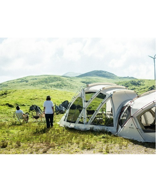 リビングシェルロング Pro. アイボリー[4-6人用] シェルター