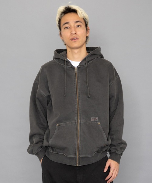 XLARGE（エクストララージ）の「PIGMENT DYED ZIP UP HOODED SWEAT