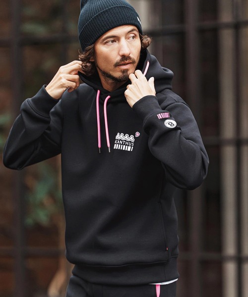 mpa4013-muta x ACANTHUS Collaboration Cardboard Knit Parka