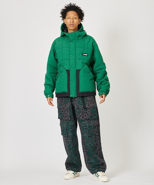 XLARGE（エクストララージ）の「PANELED NYLON HOODED JACKET