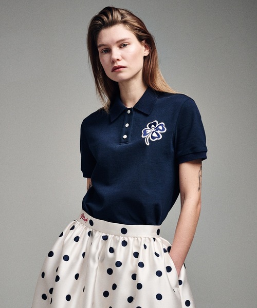 SLIMFIT SHIRT PIQUET CLOVERMARDI（ポロシャツ）｜Mardi Mercredi