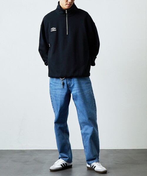 UMBRO（アンブロ）の「UMBRO/アンブロ 別注 Half Zip Sweat/ハーフ