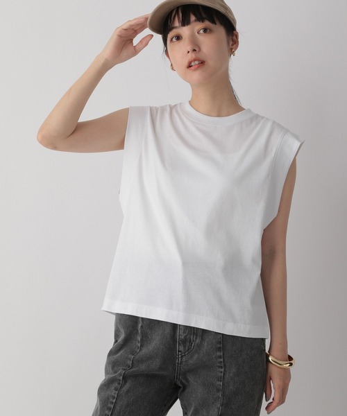 LOWRYS FARM（ローリーズファーム）の「ノースリーブカットソー 294608