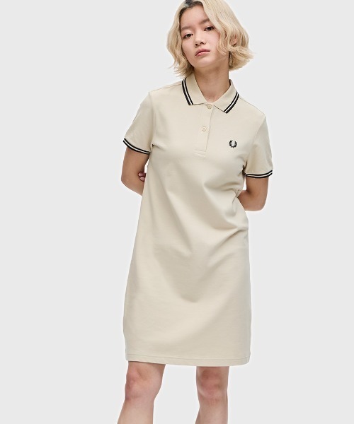 FRED PERRY（フレッドペリー）の「Twin Tipped Pique Dress／フレッド
