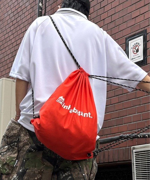 INHABITANT】ワンポイント ブランドロゴプリント ベーシック