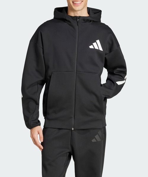 Z.N.E. フルジップ フード付きトラックジャケット / アディダス adidas