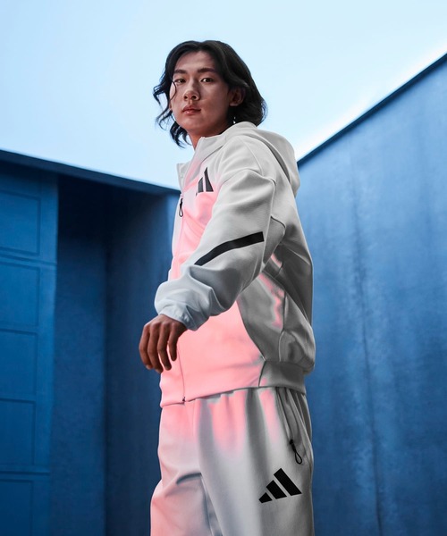 Z.N.E. フルジップ フード付きトラックジャケット / アディダス adidas