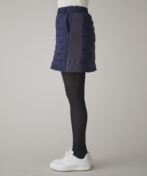 セール】【撥水】ストレッチナイロン ダウンスカート（スカート