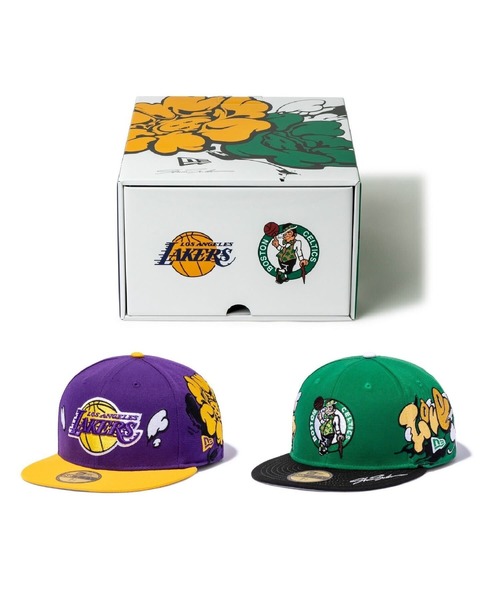 NBA × SHUN SUDO by NEW ERA “Love＆Peace, Ball&Hoops” 】59FIFTY