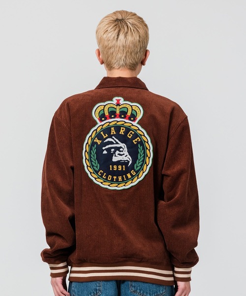 XLARGE（エクストララージ）の「EMBROIDERY EMBLEM CORDUROY JACKET