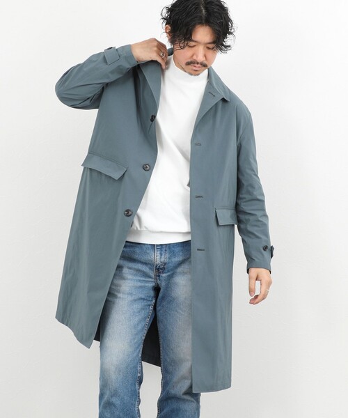 ビジカジ対応》【ダントツ撥水】ステンカラーコート 26SS