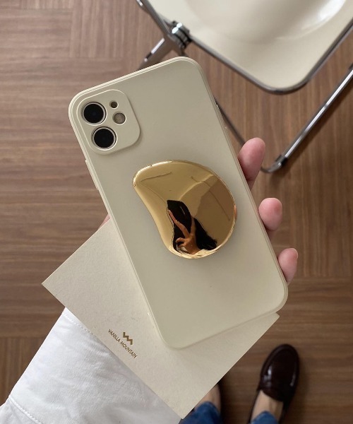 メルカリ便✨Christian Lacroix✨スマホケース ゴールド メルカリ便