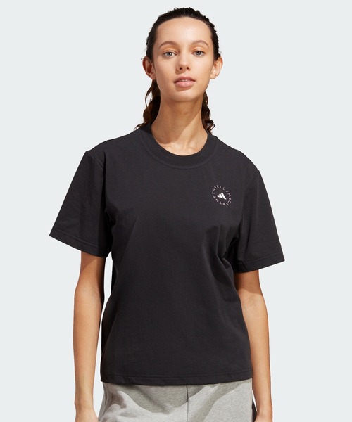 TrueCasuals レギュラー スポーツウェア Tシャツ【adidas by Stella