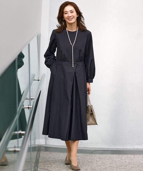 セール】【VERYコラボ】ラスタークロス タックワンピース（ワンピース