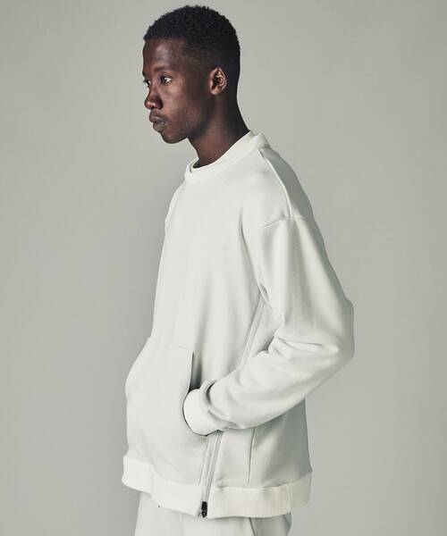 CITY TOKYO（シティトウキョウ）の「クルーネックサイドジップ