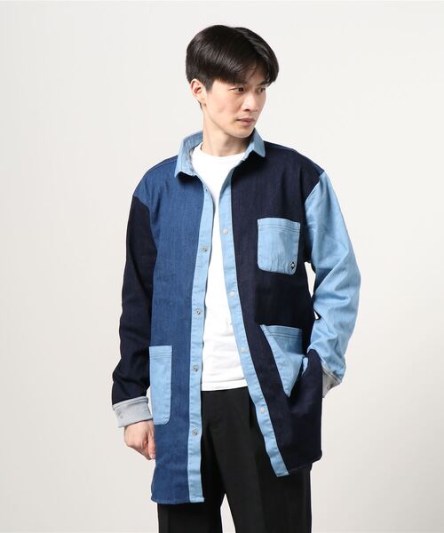 ストレッチデニムロングシャツ | ジムマスター（gym master）公式通販
