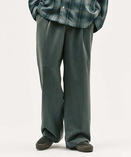 TRツイル ワイドイージーパンツ（スラックス）｜417 EDIFICE（フォー