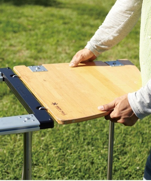 マルチファンクションテーブルコーナーL竹（アウトドアグッズ）｜Snow