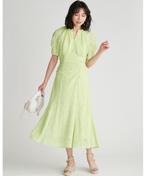 CELFORD（セルフォード）の「ストレッチレースナローワンピース