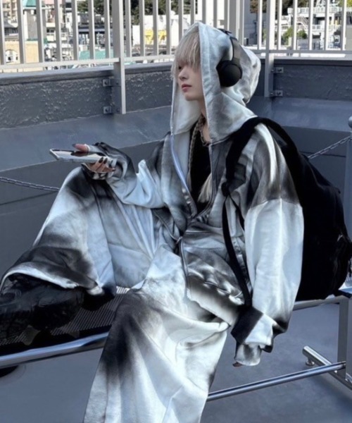 nmtc+】washing zip up hoodie / 【エヌエムティーシープラス