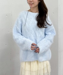 archives｜アルシーヴのニット/セーター（ブルー・ネイビー/青色系